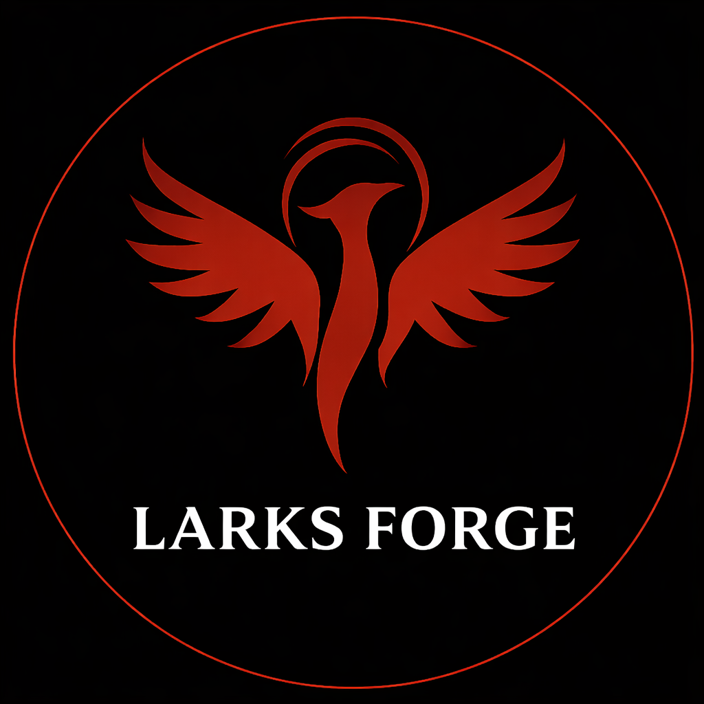 Lark's 3D Forge logo